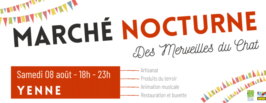 Marché Nocturne des Merveilles du Chat – samedi 8 août