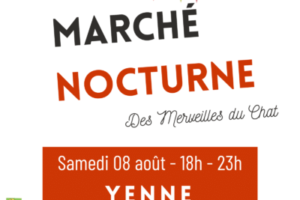 150 planches des producteurs au marché des merveilles du chat à Yenne – samedi 8 août