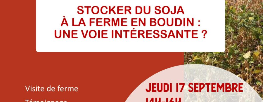 Jeudi 17 septembre 2020 à Rochefort – Présentation des résultats intermédiaires du projet « Renforcer l’autonomie protéique des élevages laitiers AOP-IGP