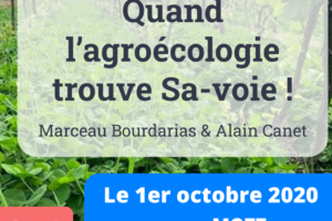 AgroForesterie – Viti Foresterie : venez participer à la conférence du 1er octobre en Chautagne!