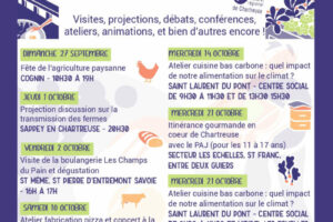 Mois de la Transition alimentaire en Chartreuse