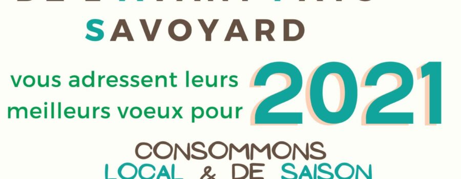 Meilleurs voeux à tous –> en route pour 2021