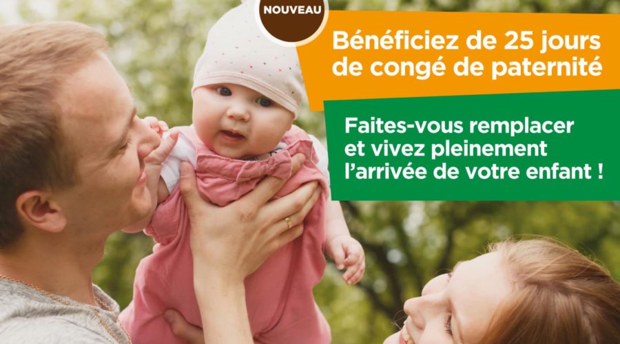 Agriculteur & bientôt papa? –> Contactez le Service de Remplacement du Rhône au Guiers!