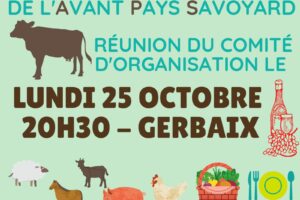Réunion du comité d’organisation du comice agricole 2022 : lundi 25/10 20h30 GERBAIX